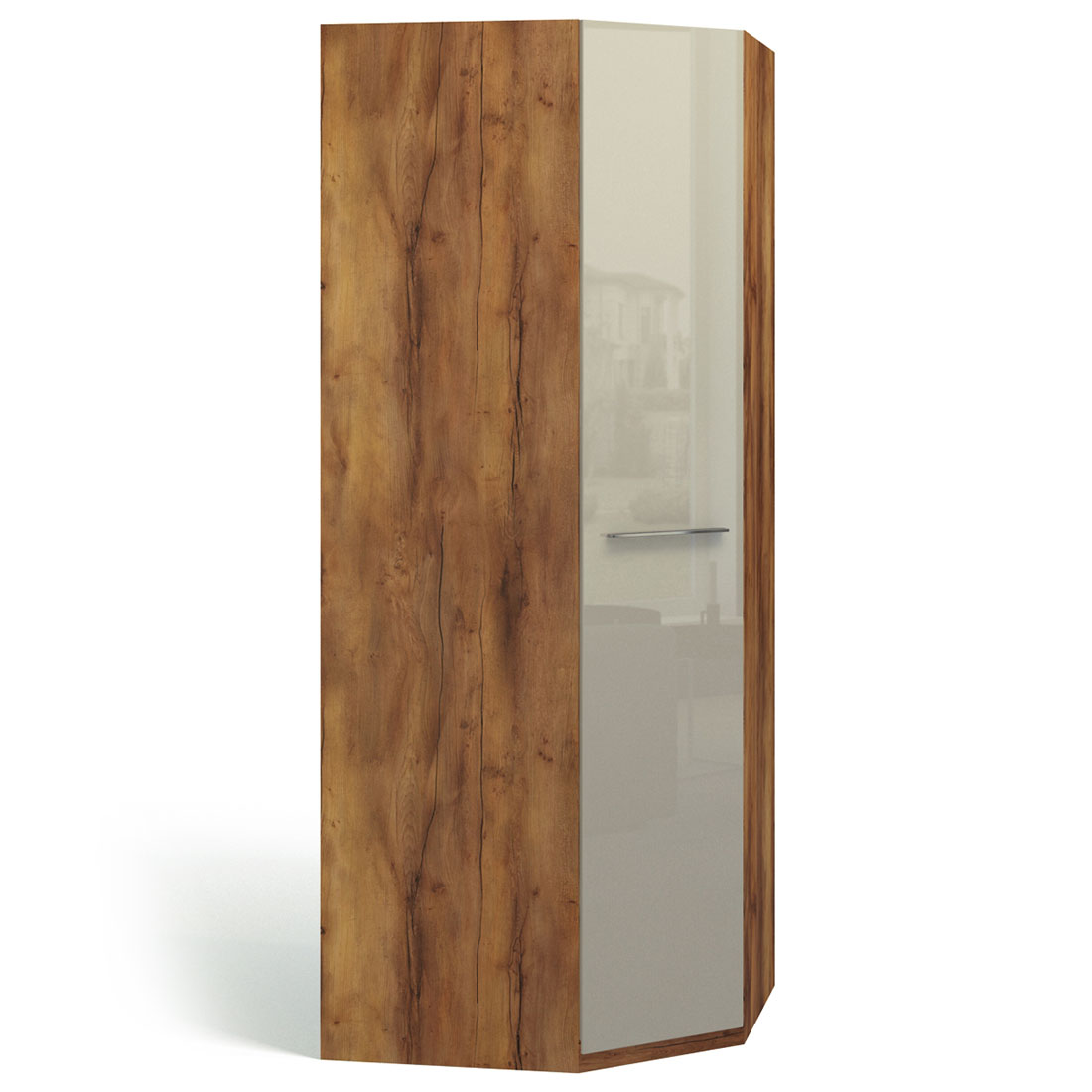 Шкаф угловой Соло (таксония/моккачино)