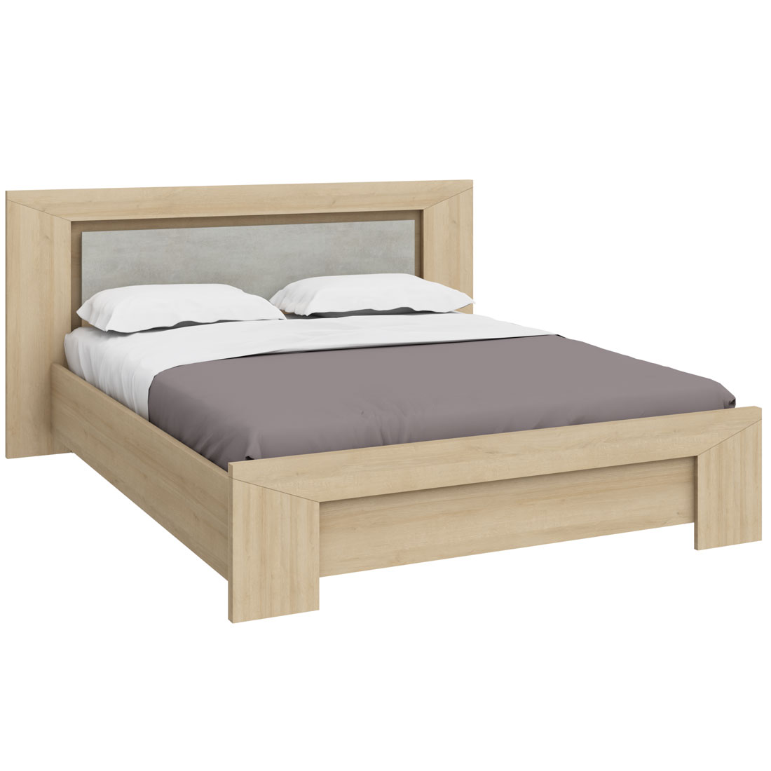 Двуспальная кровать 160х200 Blade с подсветкой в изголовье