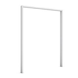 Профиль для 4-дверного шкафа (белый)