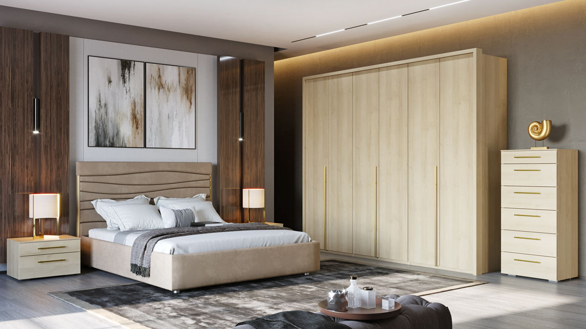 Спальня Соло (дуб Ривьера)