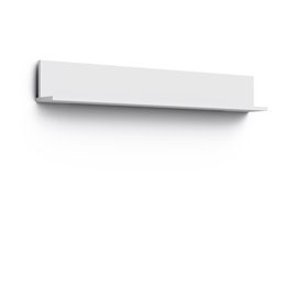 Полка навесная 170 см (белая)