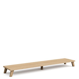 Цоколь 1800 мм на опорах (дуб Ривьера)