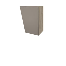 Секция навесная Napoli (Крафт серый/камень Терра) правая