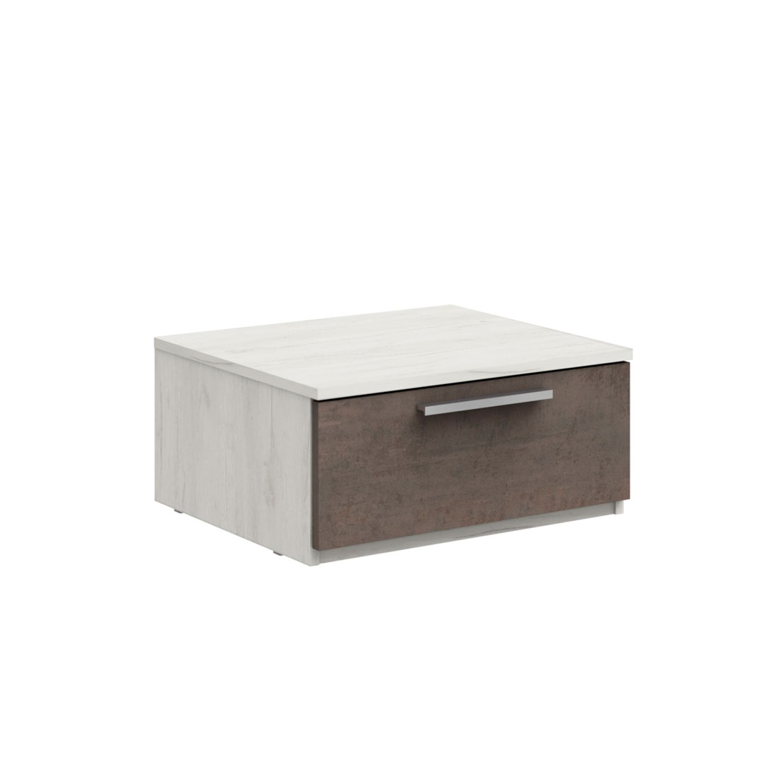 Тумба Наполи 445.32 (Крафт белый/Бетон Dark)