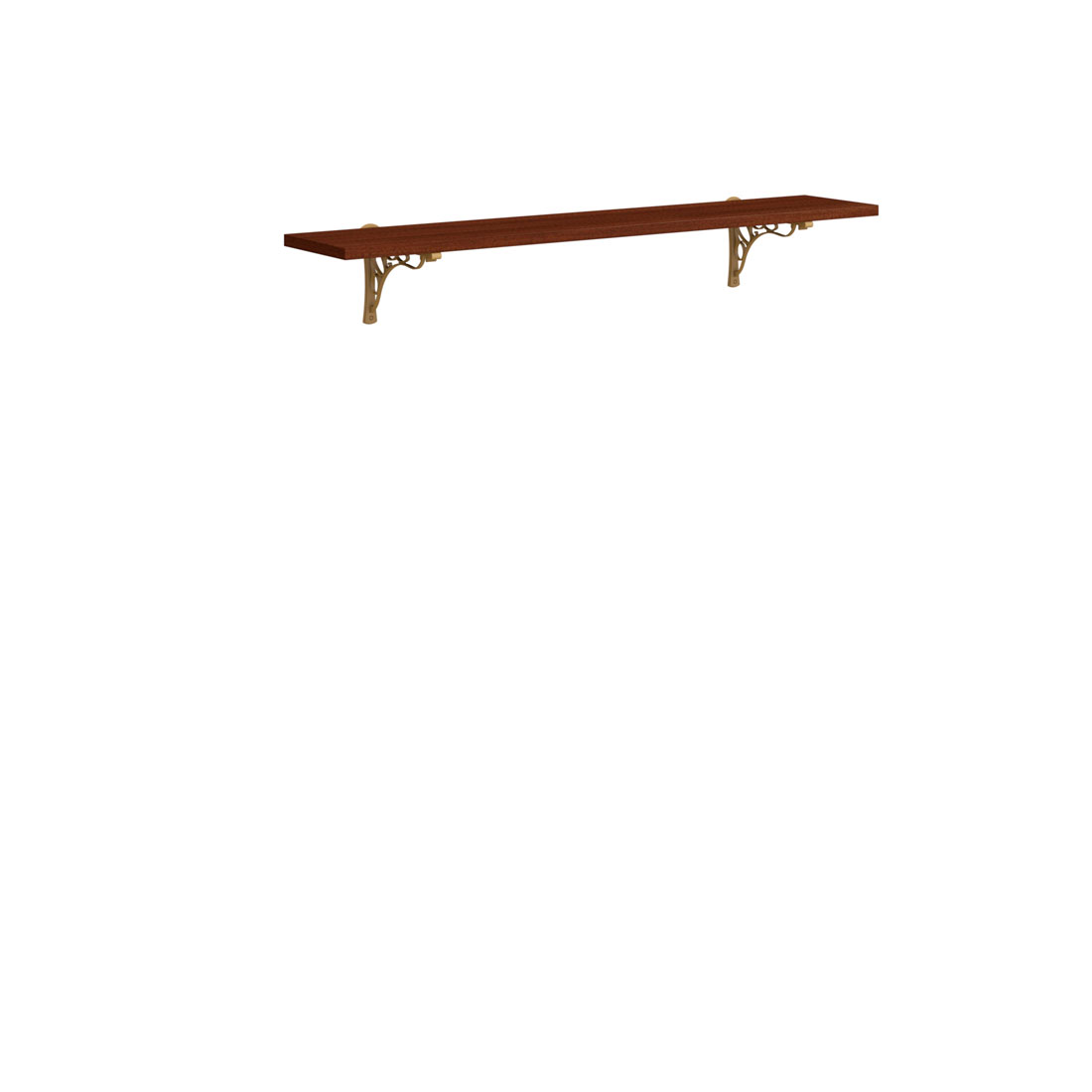 Полка на пеликанах Верди (орех Леванте)