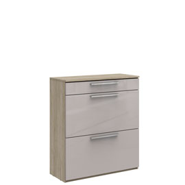 Тумба для обуви Наполи (дуб Крафт серый)