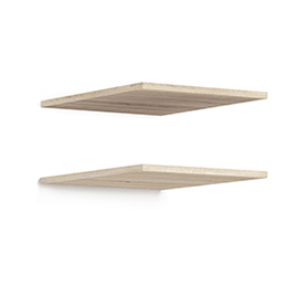 Комплект полок для шкафа-пенала Атлантида (2 шт)