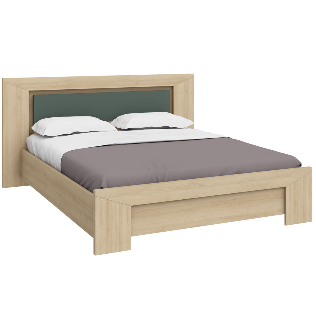 Двуспальная кровать 160х200 Blade с подсветкой в изголовье