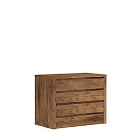 Тумба вкладная для двухдверного шкафа (тис Таксония)