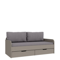 Кровать-тахта 90х200 с ящиками Napoli (Камень Терра)