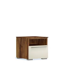 Тумба прикроватная Solo (таксония/глянец крем)