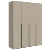 Шкаф для одежды 4 двери Napoli (Камень Терра)