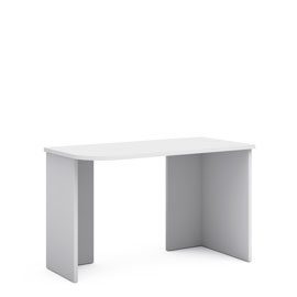 Письменный стол 120 см Магнолия (белый матовый)