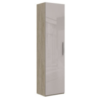 Шкаф-пенал для прихожей Наполи (дуб Крафт серый)