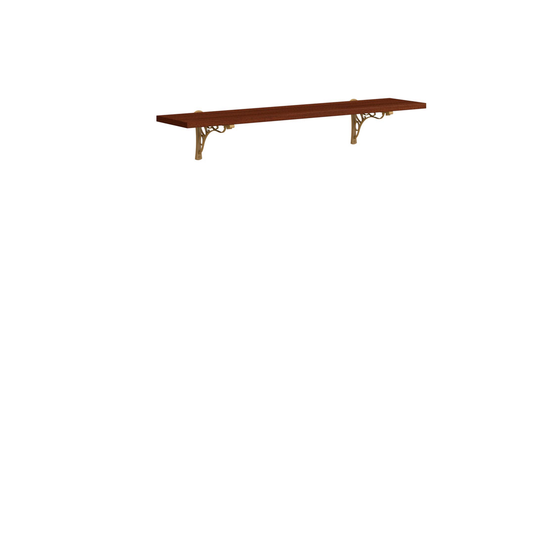 Полка на пеликанах Верди (орех Леванте)