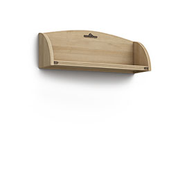 Настенная полка Атлантида (дуб Ривьера)