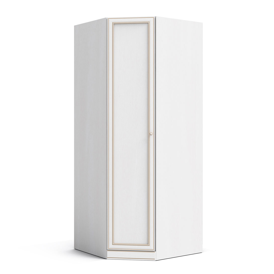 Угловой равносторонний шкаф Верди (дуб Белуна)