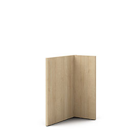 Опора стола OS02 Магнолия (дуб Ривьера) левая