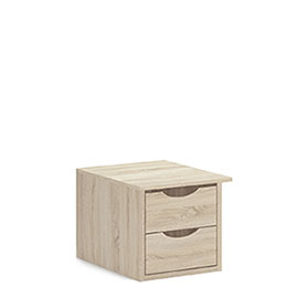 Тумба вкладная Solo для шкафа-пенала (дуб сонома)