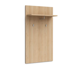 Вешалка в прихожую с полкой Solo (дуб Ривьера)