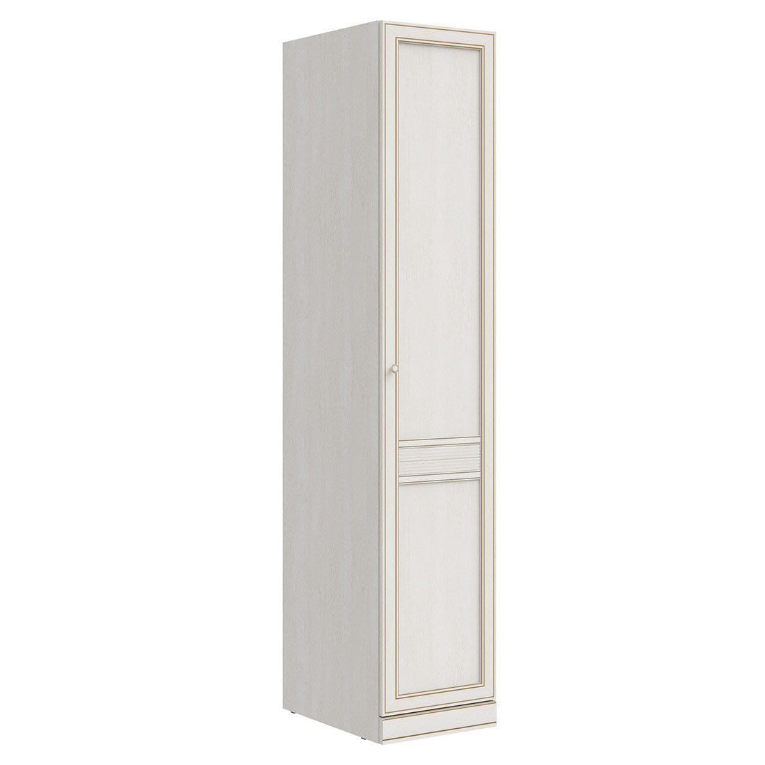 Шкаф-пенал с накладкой Верди (Белуна) правый