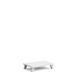 Цоколь 600 мм на опорах (белый матовый)