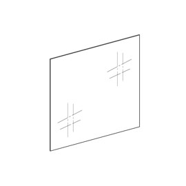 Зеркало для шкафа Наполи