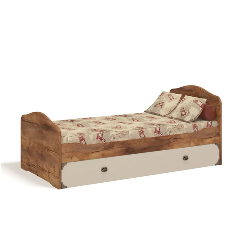 Кровать 120х190 Атлантида (таксония/карамель)