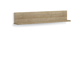 Полка навесная 140 см (дуб Ривьера)