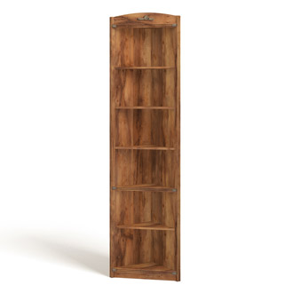 Угловой стеллаж узкий Атлантида (таксония)