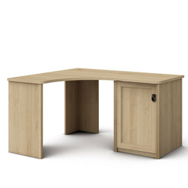 Угловой стол 120 Атлантида (дуб Ривьера)