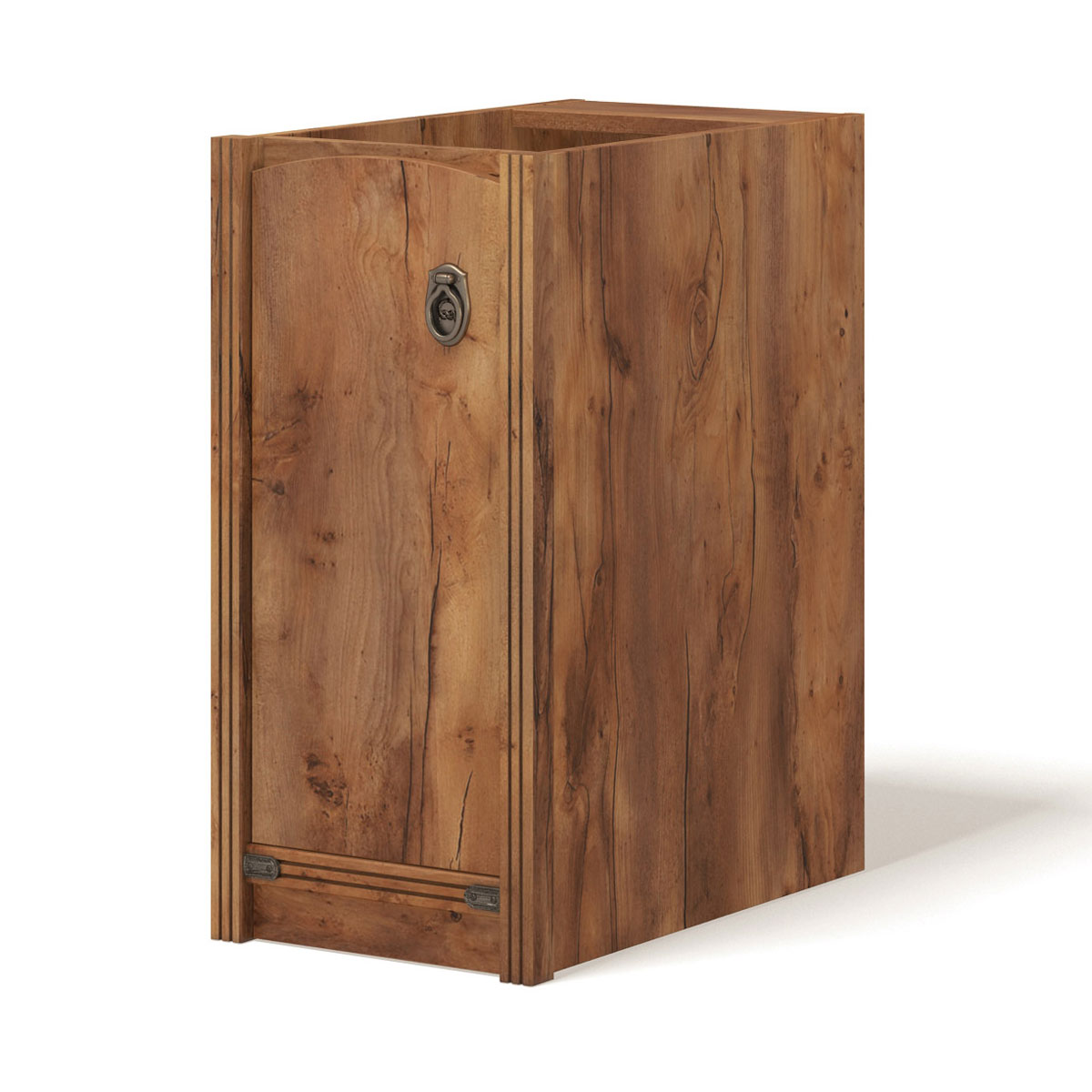 Тумба узкая с дверцей Атлантида Лагуна (Таксония)