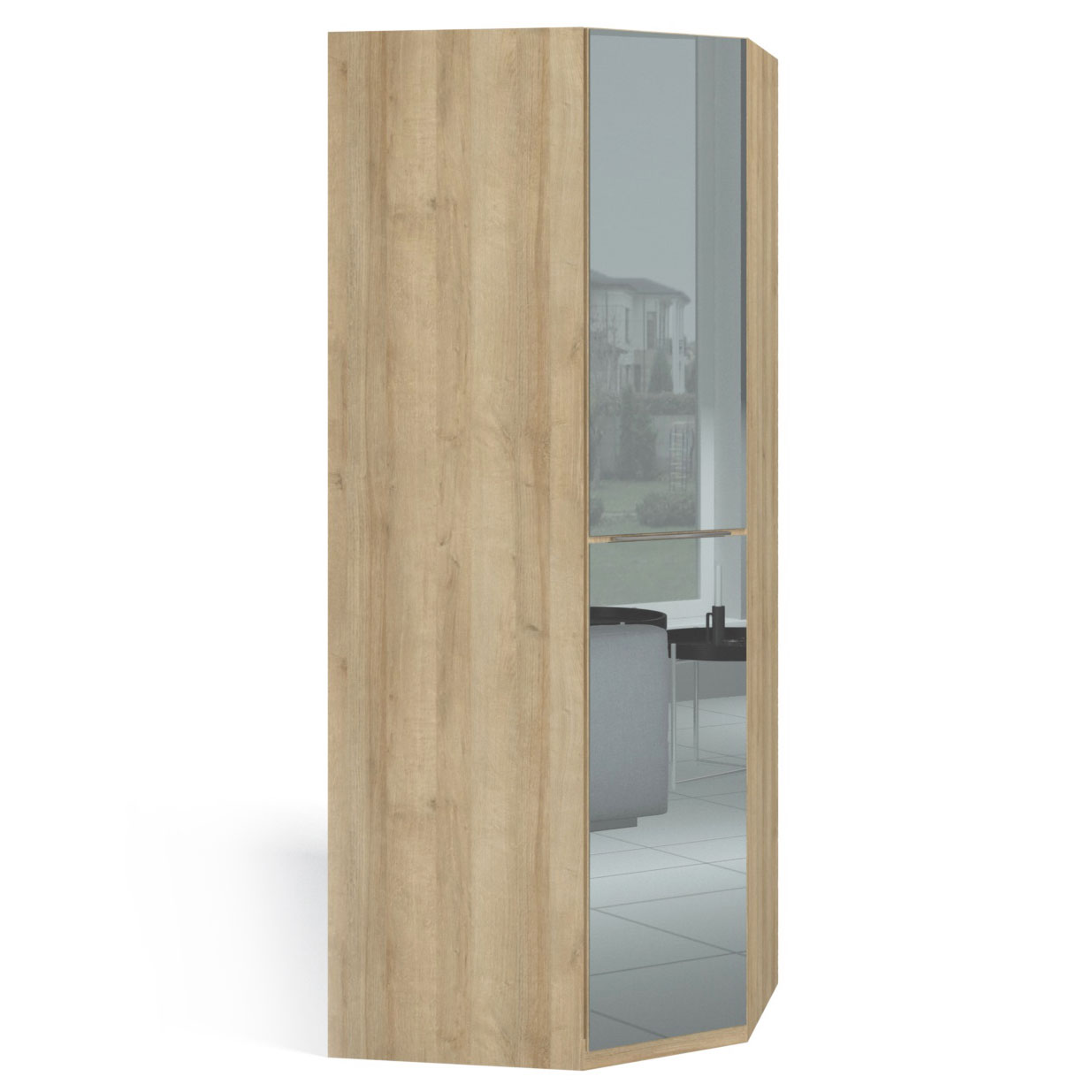 Шкаф угловой Solo (дуб Ривьера)