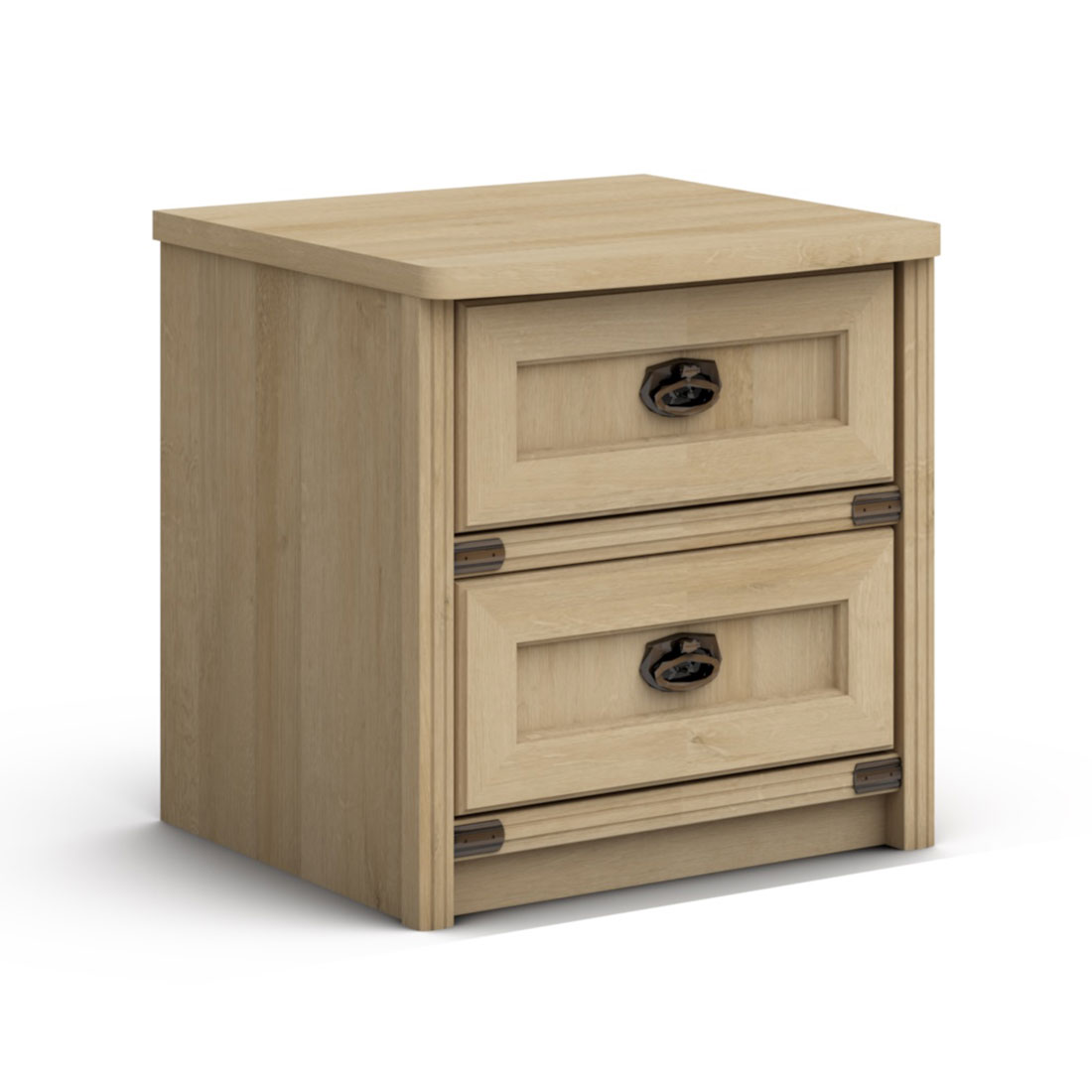 Тумба прикроватная Атлантида Океания (дуб Ривьера)