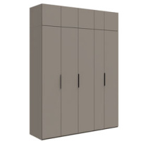 Шкаф с антресолью Наполи (Камень Терра)