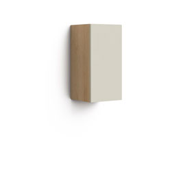 Секция навесная Магнолия (дуб Ривьера/крем матовый)