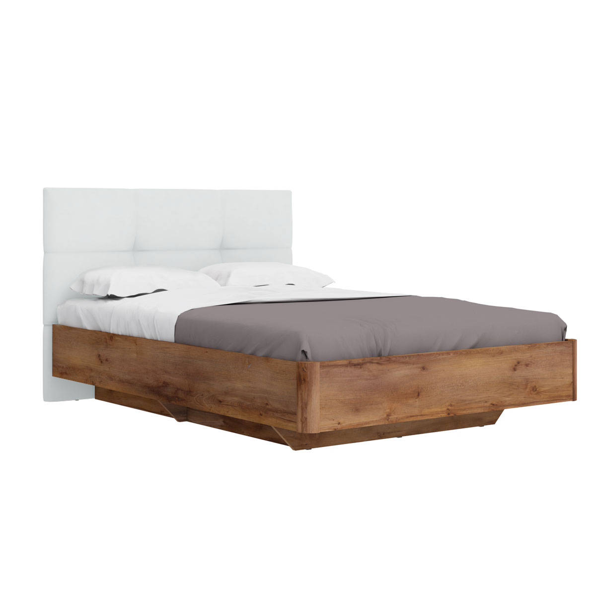 Кровать 140х200 Solo QUATRO (таксония/экокожа)