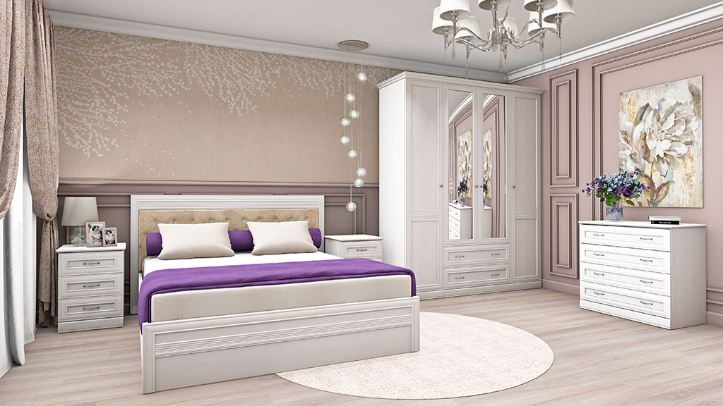 Спальня Verdi (дуб Белуна)