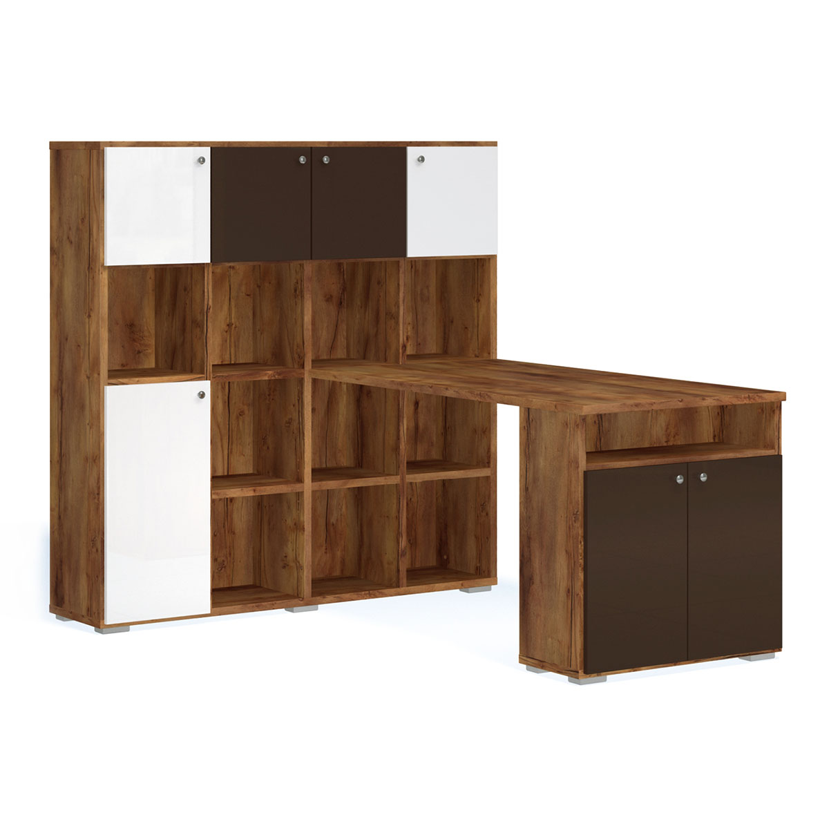 Тумба 2 двери для стеллажа Таксония