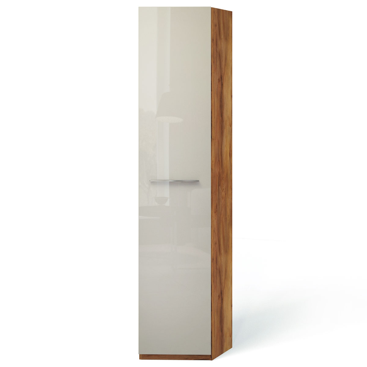 Шкаф-колонка переходной (таксония/моккачино) правый