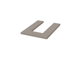 Верхние бруски для шкафа-пенала (Камень Терра)