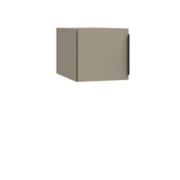 Антресоль для углового шкафа-пенала Наполи (Камень Терра) левая