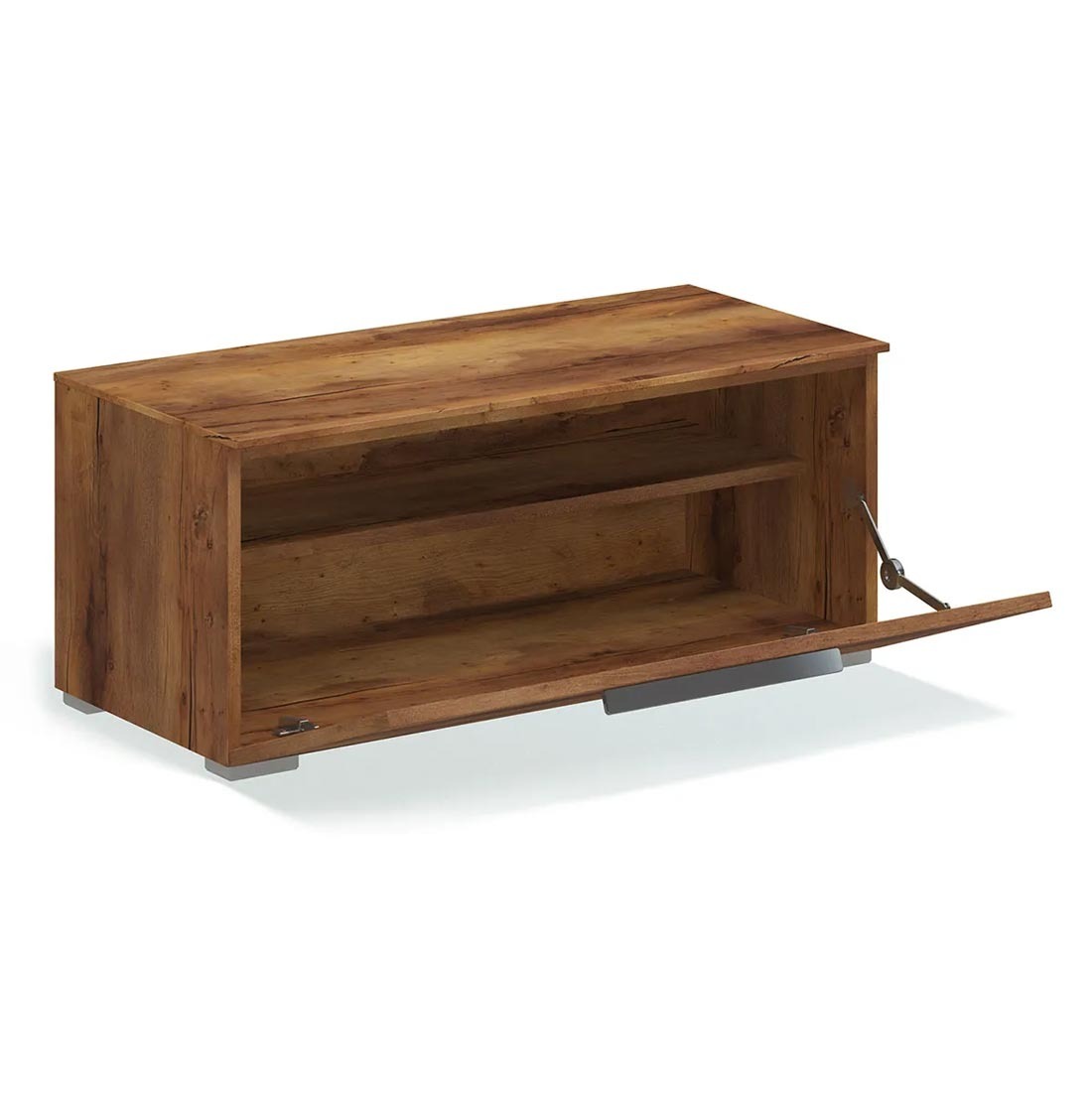 Вешалка с тумбой Solo (белый/белый глянец)