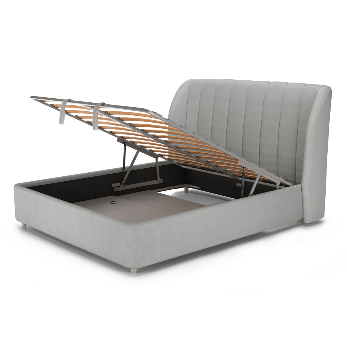 Мягкая кровать Helen 160х200 с ящиком (Teddy 023)