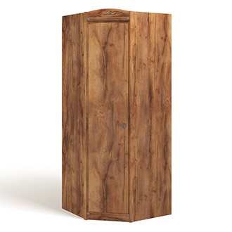 Шкаф угловой детский  Атлантида Лагуна (таксония) правый