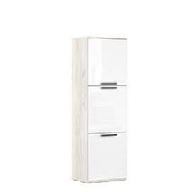 Шкаф-пенал Napoli (дуб Крафт белый)