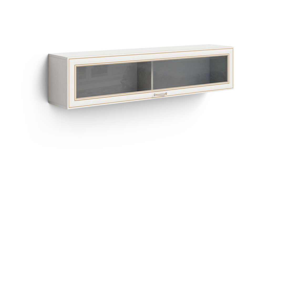 Полка  с дверью Верди (дуб Белуна)