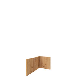 Опора стола щитовая (Крафт золотой) левая