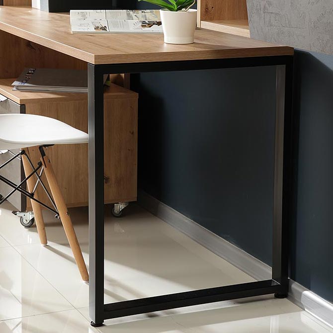 Молодежная Наполи (дуб золотой/белый глянец)