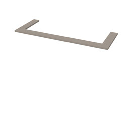 Верхние бруски для 3 дв. шкафа + колонка (Камень Терра)